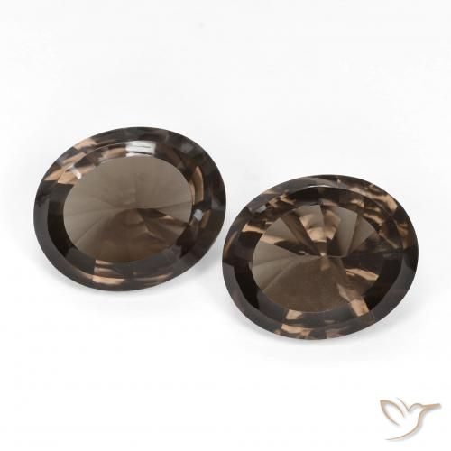 8.10ctw Natural Warm Brown Smoky Quartz, Oval, VVS-VS