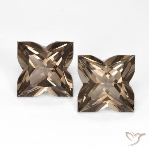 8.63ctw Natural Light Brown Smoky Quartz, Fancy, VVS