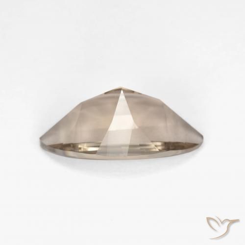 Smoky Quartz Gemstone in 12.8 x 7.9 mm Size for Sale, Smoky Quartz Stone in Umber Brown Color