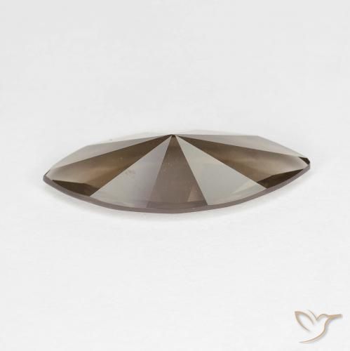 Smoky Quartz Gemstone in 17.9 x 7.1 mm Size for Sale, Smoky Quartz Stone in Brown Color