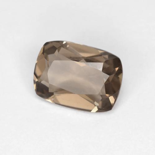 1.12 ct Brown Smoky Quartz Stone, Natural Smoky Quartz in Cushion-Cut Shape for Sale