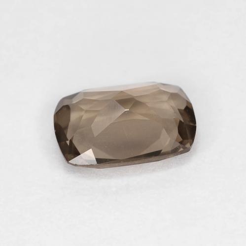 Smoky Quartz Gemstone in 8 x 6 mm (calibrated) Size for Sale, Smoky Quartz Stone in Hickory Brown Color