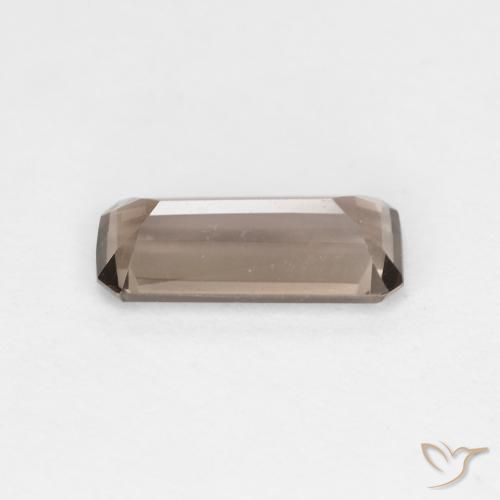 Smoky Quartz Gemstone in 9.7 x 4.1 mm Size for Sale, Smoky Quartz Stone in Hickory Brown Color