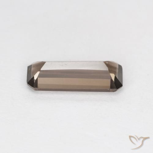 Smoky Quartz Gemstone in 9.8 x 4.1 mm Size for Sale, Smoky Quartz Stone in Medium Dark-Brown Color