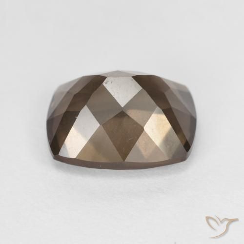 Smoky Quartz Gemstone in 10 x 8 mm (calibrated) Size for Sale, Smoky Quartz Stone in Chocolate Brown Color