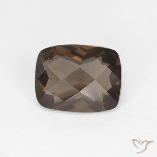 1.93ct Natural Brown Smoky Quartz, Cushion, VVS-VS
