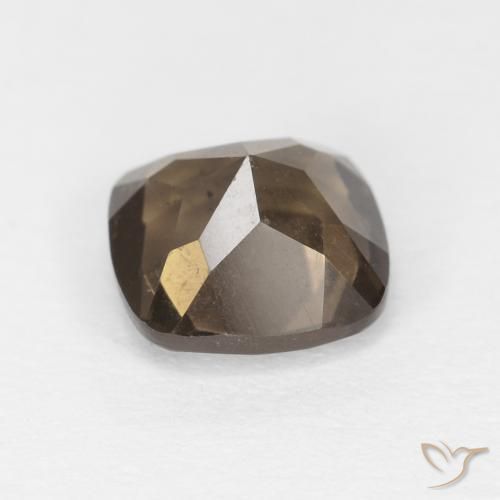 Smoky Quartz Gemstone in 6 x 6 mm (calibrated) Size for Sale, Smoky Quartz Stone in Light Brown Color