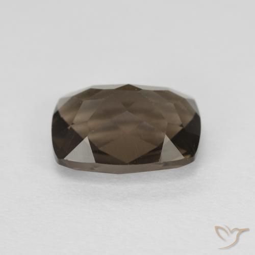 Smoky Quartz Gemstone in 9 x 7 mm (calibrated) Size for Sale, Smoky Quartz Stone in Medium Brown Color