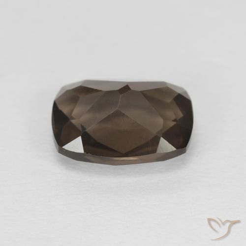Smoky Quartz Gemstone in 9 x 7 mm (calibrated) Size for Sale, Smoky Quartz Stone in Umber Brown Color