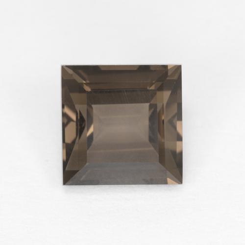 6 x 6mm Baguette Facet Brown Smoky Quartz from Brazil, Weight of 1.08ct, Natural untreated Gemstone in VVS Clarity, 1pc Smoky Quartz - Color: Light Brown, Mohs Hardness of 7 suitable for daily wear jewelry, Photo A