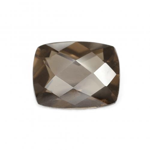 Quartz Fumé Brun cushion checkerboard 2,03 ct du Brésil, dimension 9,3 x 7,2mm, pierre gemme naturelle Non traité, pureté vvs, 1 pièce Quartz Fumé de couleur Brun, dureté Mohs de 7 convient aux bijoux de tous les jours, pierre de sagesse, Photo A