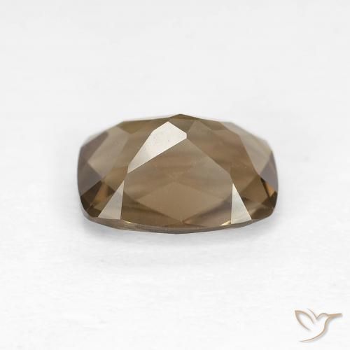 Smoky Quartz Gemstone in 9 x 7 mm (calibrated) Size for Sale, Smoky Quartz Stone in Warm Brown Color