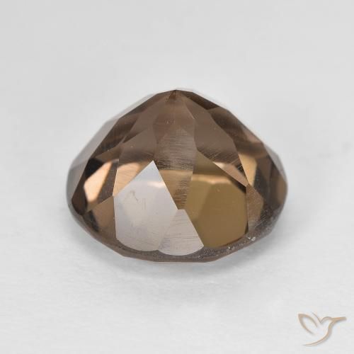 Smoky Quartz Gemstone in 11 mm (calibrated) Size for Sale, Smoky Quartz Stone in Warm Brown Color