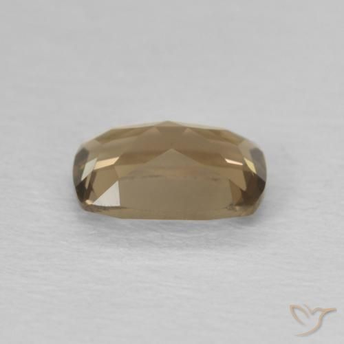 Smoky Quartz Gemstone in 7 x 5 mm (calibrated) Size for Sale, Smoky Quartz Stone in Medium Dark-Brown Color