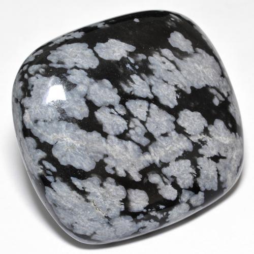 37 4 Carat Cushion 26 8x24 9 Mm Multicolor Snowflake Obsidian Gemstone 37 4 Carat Cushion 26 8x24 9 Mm Multicolor Snowflake Obsidian Gemstone