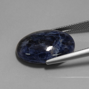 Sodalite Gemstone in 20 x 15 mm (calibrated) Size for Sale, Sodalite Stone in Violet Blue Color