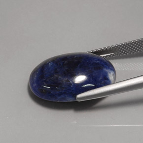 Sodalite Gemstone in 20 x 15 mm (calibrated) Size for Sale, Sodalite Stone in Violet Blue Color