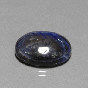 12.79 ct Blue Sodalite Gemstone, Sodalite Gem in Oval Cabochon Shape for Sale.