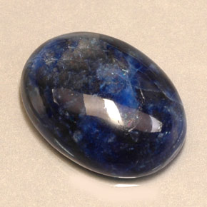 12.79 ct Blue Sodalite Stone, Natural Sodalite in Oval Cabochon Shape for Sale