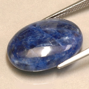 Sodalite Gemstone in 20 x 15 mm (calibrated) Size for Sale, Sodalite Stone in Violet Blue Color