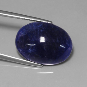 11.35 ct Blue Sodalite Gemstone, Sodalite Gem in Oval Cabochon Shape for Sale.