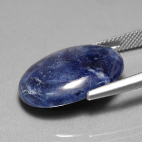 Sodalite Gemstone in 20 x 15 mm (calibrated) Size for Sale, Sodalite Stone in Violet Blue Color