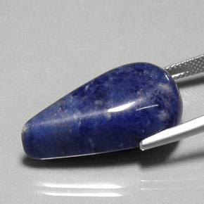 Sodalite Gemstone in 26.1 x 14.2 mm Size for Sale, Sodalite Stone in Violet Blue Color