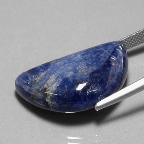 Sodalite Gemstone in 26.6 x 15.4 mm Size for Sale, Sodalite Stone in Violet Blue Color