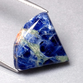 10.30 ct Blue Sodalite Stone, Natural Sodalite in Fancy Cabochon Shape for Sale