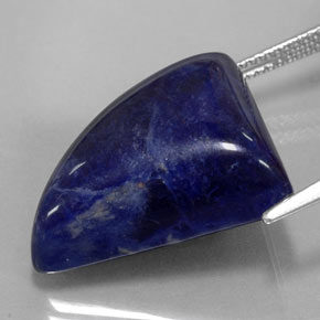 Sodalite Gemstone in 25.1 x 17.8 mm Size for Sale, Sodalite Stone in Violet Blue Color