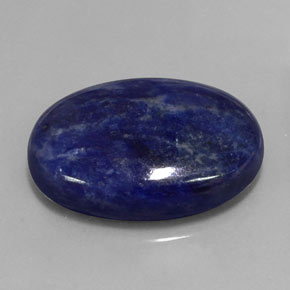 41.08 ct Blue Sodalite Stone, Natural Sodalite in Oval Cabochon Shape for Sale