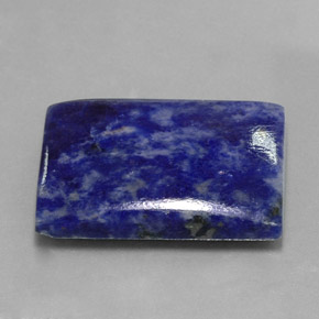 30.07 ct Blue Sodalite Stone, Natural Sodalite in Baguette Cabochon Shape for Sale
