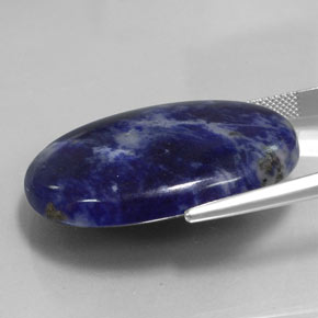 Sodalite Gemstone in 35.8 x 27.9 mm Size for Sale, Sodalite Stone in Violet Blue Color
