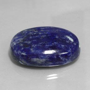 80.10 ct Blue Sodalite Stone, Natural Sodalite in Oval Cabochon Shape for Sale
