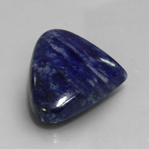 30.99 ct Blue Sodalite Stone, Natural Sodalite in Pear Cabochon Shape for Sale