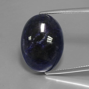 13.17 ct Blue Sodalite Gemstone, Sodalite Gem in Oval Cabochon Shape for Sale.