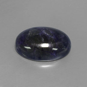 13.17 ct Blue Sodalite Stone, Natural Sodalite in Oval Cabochon Shape for Sale