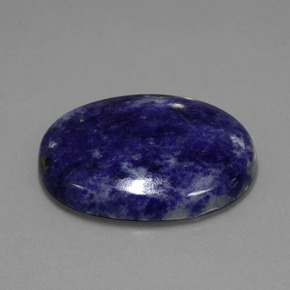41.15 ct Blue Sodalite Stone, Natural Sodalite in Oval Cabochon Shape for Sale