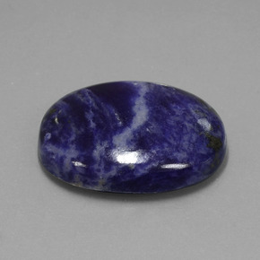 40.90 ct Blue Sodalite Stone, Natural Sodalite in Oval Cabochon Shape for Sale