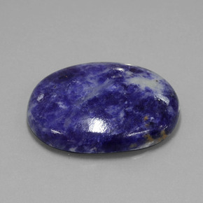 40.03 ct Blue Sodalite Stone, Natural Sodalite in Oval Cabochon Shape for Sale