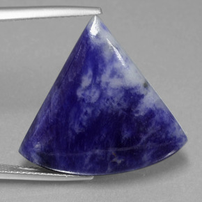 18.39 ct Blue Sodalite Gemstone, Sodalite Gem in Fancy Cabochon Shape for Sale.