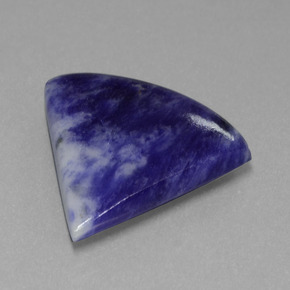 18.39 ct Blue Sodalite Stone, Natural Sodalite in Fancy Cabochon Shape for Sale