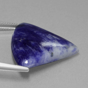 Sodalite Gemstone in 23.9 x 23.2 mm Size for Sale, Sodalite Stone in Violet Blue Color