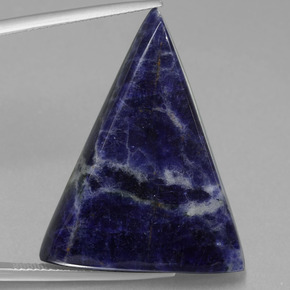 36.42 ct Blue Sodalite Gemstone, Sodalite Gem in Trillion Cabochon Shape for Sale.