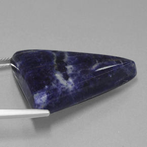 Sodalite Gemstone in 31.8 x 25.2 mm Size for Sale, Sodalite Stone in Violet Blue Color
