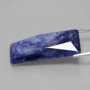 Sodalite Gemstone in 29.9 x 15.6 mm Size for Sale, Sodalite Stone in Violet Blue Color