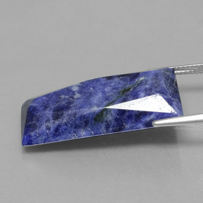 Sodalite Gemstone in 30.1 x 15.7 mm Size for Sale, Sodalite Stone in Violet Blue Color