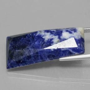Sodalite Gemstone in 29.7 x 15.8 mm Size for Sale, Sodalite Stone in Violet Blue Color