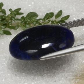 Sodalite Gemstone in 20 x 15 mm (calibrated) Size for Sale, Sodalite Stone in Violet Blue Color
