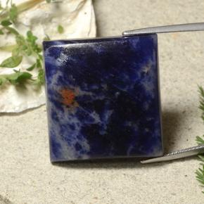 54.07 ct Blue Sodalite Gemstone, Sodalite Gem in Square Cabochon Shape for Sale.